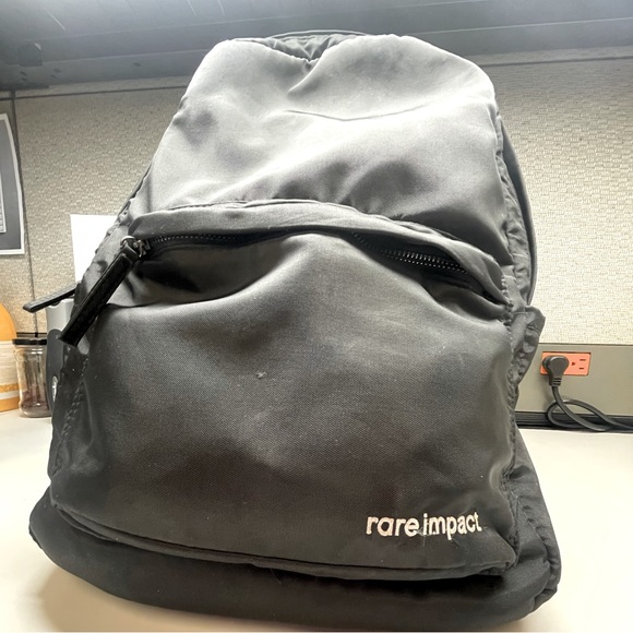 Rare Beauty Rare Impact Backpack with padded laptop sleeve and exterior pockets - Picture 4 of 10